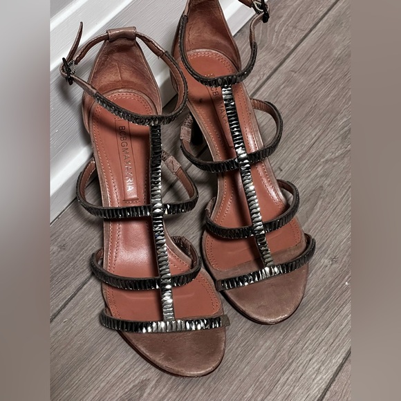 BCBG Gem Detail Strappy Heels - Picture 2 of 4